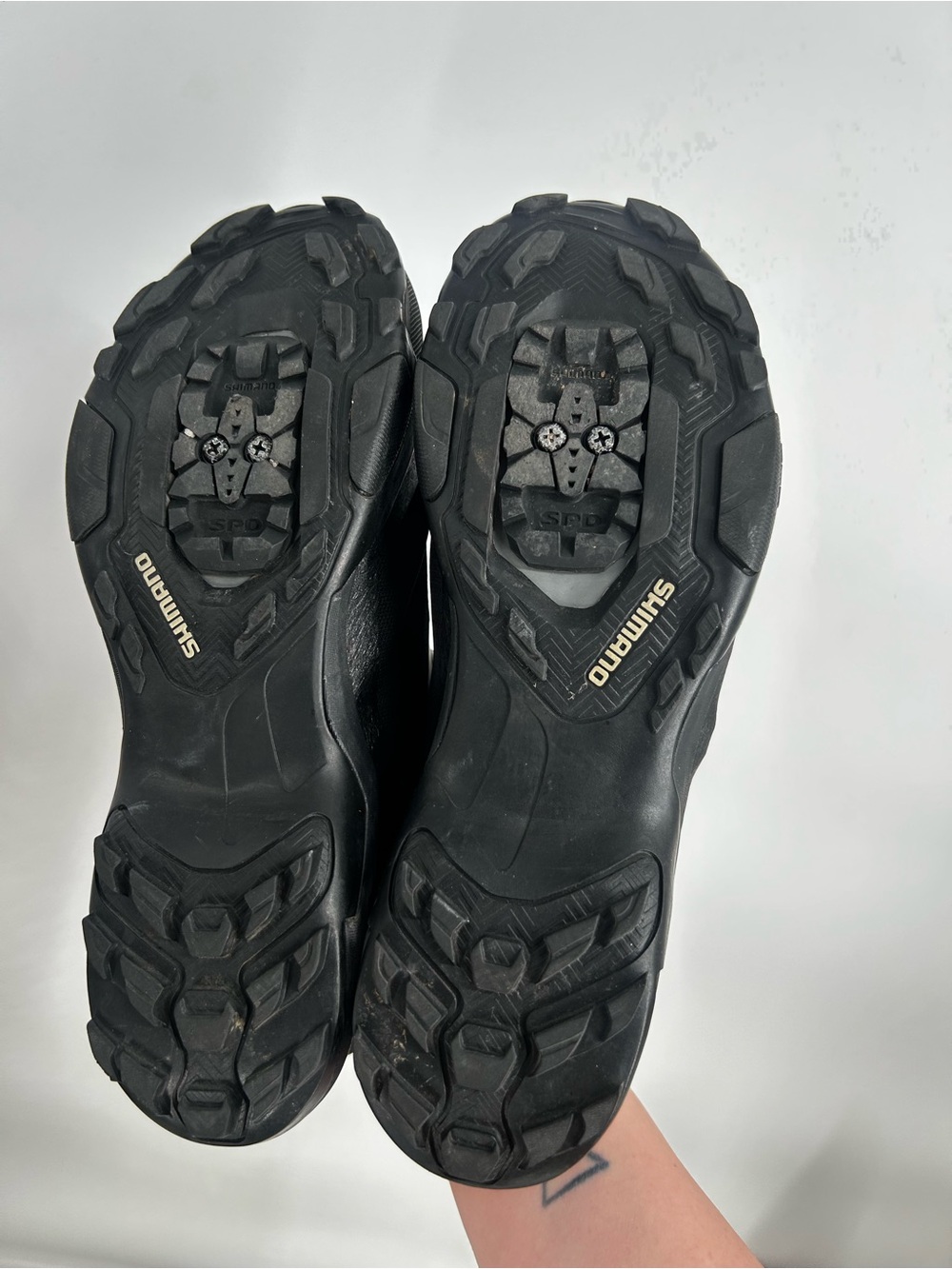 Shimano Mountain Bike Shoes Men's Size 42 Black BOA SPD Cycling Men's 8.5 - Picture 3 of 8